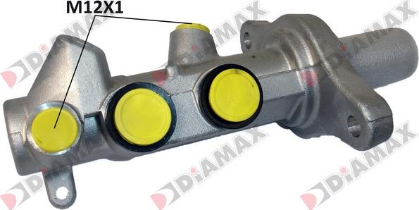 Diamax N04363 - Главный тормозной цилиндр autospares.lv