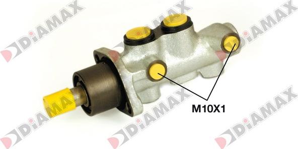 Diamax N04367 - Главный тормозной цилиндр autospares.lv