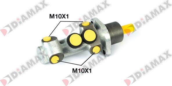 Diamax N04292 - Главный тормозной цилиндр autospares.lv