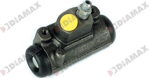 Diamax N01415 - Комплект тормозных колодок, барабанные autospares.lv