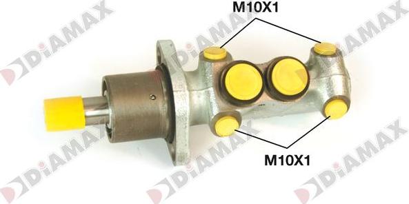 Diamax N01420 - Комплект тормозных колодок, барабанные autospares.lv