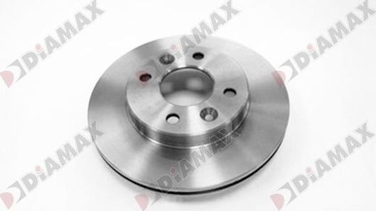 Diamax N08004P - Тормозной диск autospares.lv