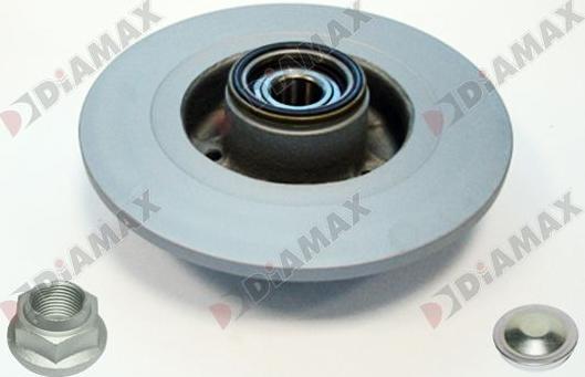 Diamax N08029RAP - Тормозной диск autospares.lv