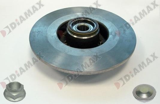 Diamax N08735RA - Тормозной диск autospares.lv