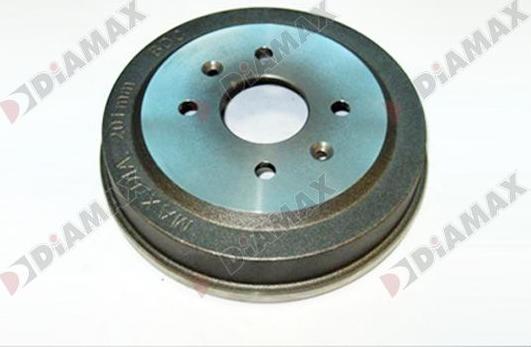 Diamax N02190P - Тормозной барабан autospares.lv