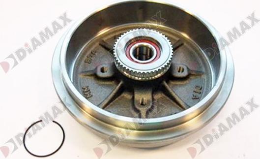 Diamax N02144RA - Тормозной барабан autospares.lv