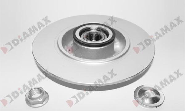 Diamax N7043RAP - Тормозной диск autospares.lv