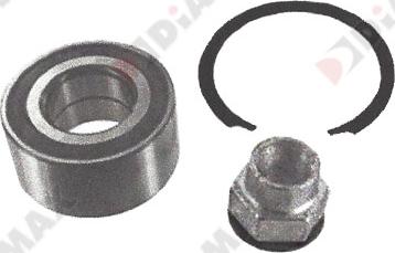 Diamax R1045K - Подшипник ступицы колеса, комплект autospares.lv