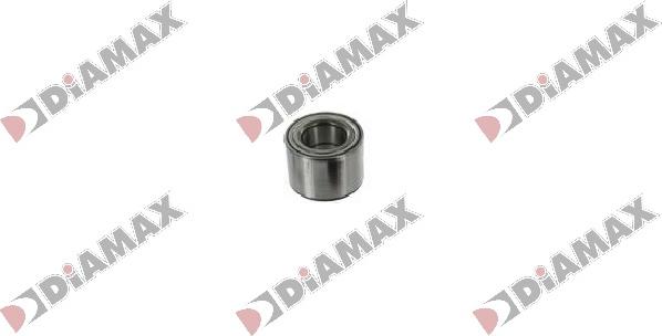 Diamax R1078 - Подшипник ступицы колеса, комплект autospares.lv