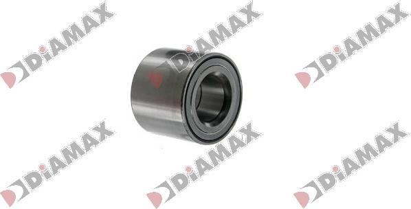 Diamax R1107 - Подшипник ступицы колеса, комплект autospares.lv