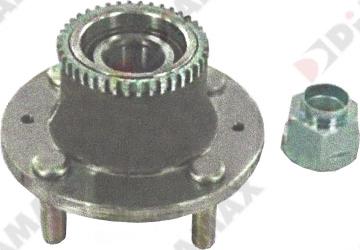 Diamax R3045 - Подшипник ступицы колеса, комплект autospares.lv