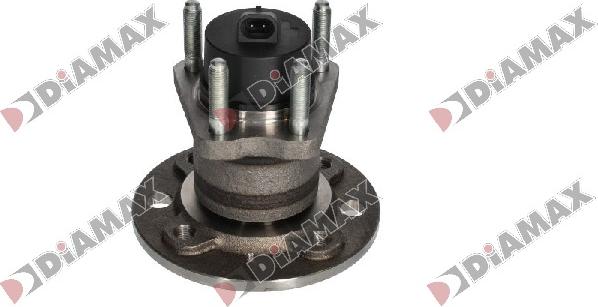 Diamax R3067 - Подшипник ступицы колеса, комплект autospares.lv