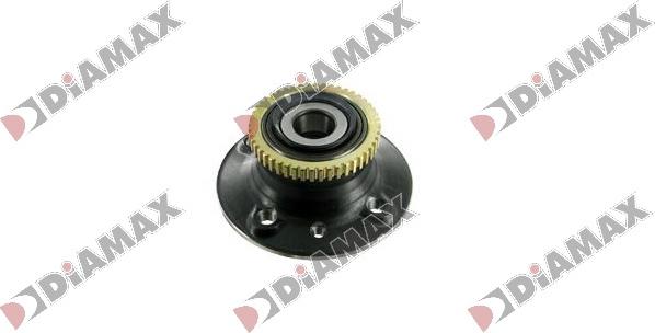 Diamax R3119 - Подшипник ступицы колеса, комплект autospares.lv