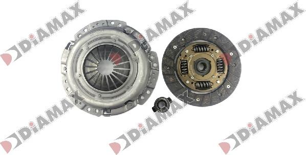 Diamax T5051K3 - Комплект сцепления autospares.lv