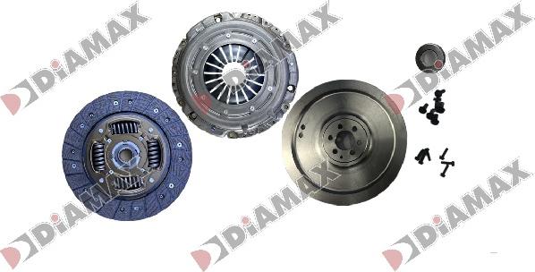 Diamax T5009K4 - Комплект сцепления autospares.lv