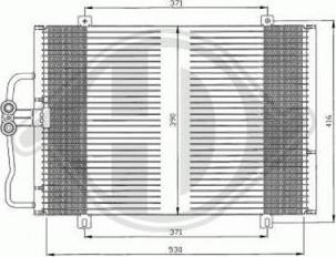 Diederichs 8446200 - Конденсатор кондиционера autospares.lv