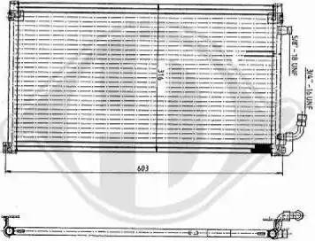 Diederichs 8403503 - Конденсатор кондиционера autospares.lv