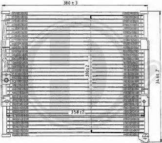 Diederichs 8520501 - Конденсатор кондиционера autospares.lv