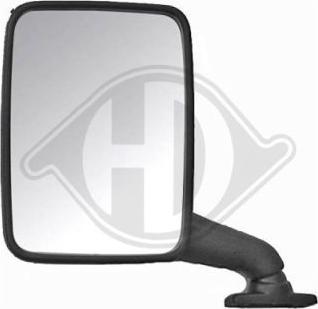 Diederichs 2269025 - Наружное зеркало autospares.lv