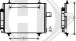 Diederichs DCC1589 - Конденсатор кондиционера autospares.lv