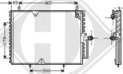 Diederichs DCC1241 - Конденсатор кондиционера autospares.lv