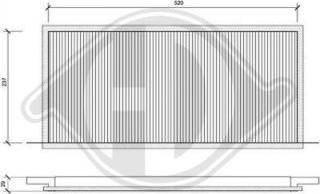 Diederichs DCI0085 - Фильтр воздуха в салоне autospares.lv