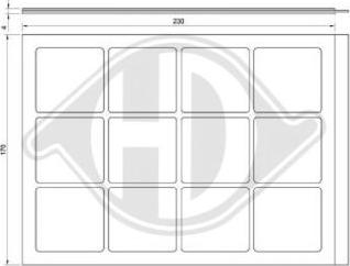 Diederichs DCI0831 - Фильтр воздуха в салоне autospares.lv