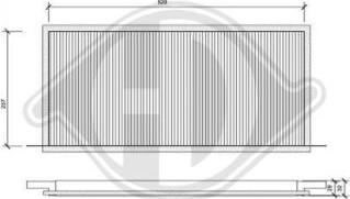 Diederichs DCI1085 - Фильтр воздуха в салоне autospares.lv