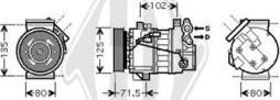 Diederichs DCK1494 - Компрессор кондиционера autospares.lv