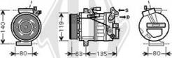 Diederichs DCK1493 - Компрессор кондиционера autospares.lv