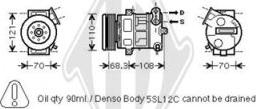Diederichs DCK1406 - Компрессор кондиционера autospares.lv