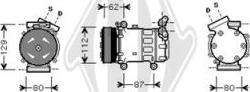 Diederichs DCK1482 - Компрессор кондиционера autospares.lv