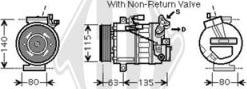 Diederichs DCK1507 - Компрессор кондиционера autospares.lv