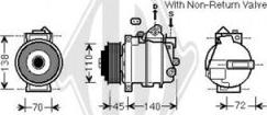 Diederichs DCK1692 - Компрессор кондиционера autospares.lv