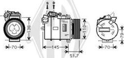 Diederichs DCK1106 - Компрессор кондиционера autospares.lv