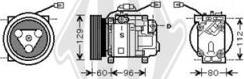 Diederichs DCK1316 - Компрессор кондиционера autospares.lv