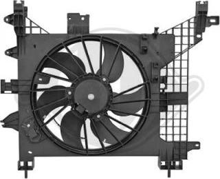 Diederichs DCL1076 - Вентилятор, охлаждение двигателя autospares.lv