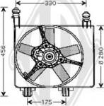 Diederichs DCL1115 - Вентилятор, охлаждение двигателя autospares.lv