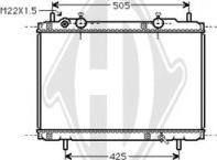 Diederichs DCM1935 - Радиатор, охлаждение двигателя autospares.lv