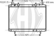 Diederichs DCM1932 - Радиатор, охлаждение двигателя autospares.lv