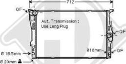 Diederichs DCM1577 - Радиатор, охлаждение двигателя autospares.lv