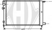 Diederichs DCM1676 - Радиатор, охлаждение двигателя autospares.lv