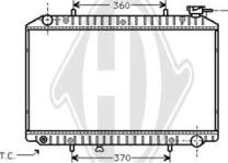 Diederichs DCM1812 - Радиатор, охлаждение двигателя autospares.lv