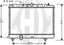 Diederichs DCM1390 - Радиатор, охлаждение двигателя autospares.lv