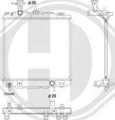 Diederichs DCM3984 - Радиатор, охлаждение двигателя autospares.lv