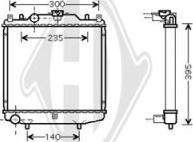 Diederichs DCM3593 - Радиатор, охлаждение двигателя autospares.lv