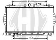 Diederichs DCM3646 - Радиатор, охлаждение двигателя autospares.lv