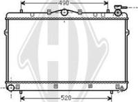 Diederichs DCM3643 - Радиатор, охлаждение двигателя autospares.lv