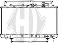 Diederichs DCM3653 - Радиатор, охлаждение двигателя autospares.lv