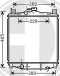 Diederichs DCM3065 - Радиатор, охлаждение двигателя autospares.lv